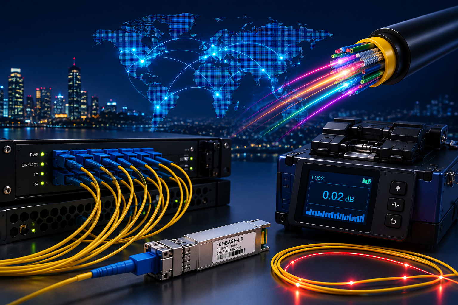 Optical Communication and Fiber Networks