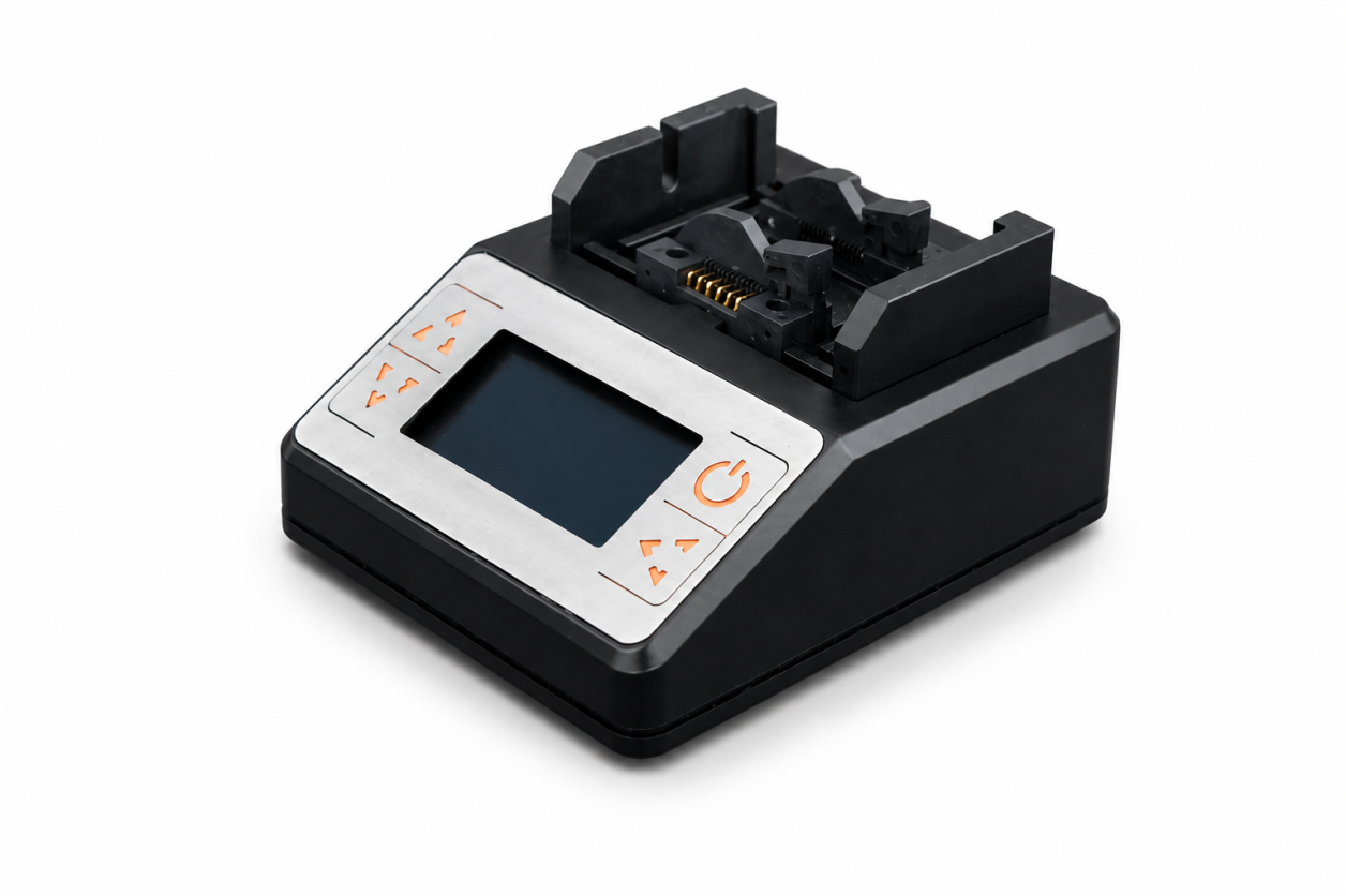 Elphos SLED and DFP chip test platform